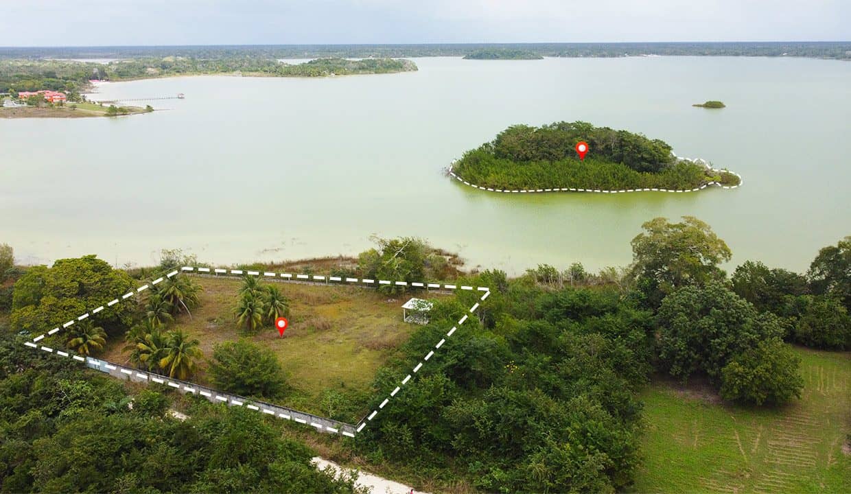 Inland and Island Comb HoneyCamp Lagoon Orange Walk District Belize