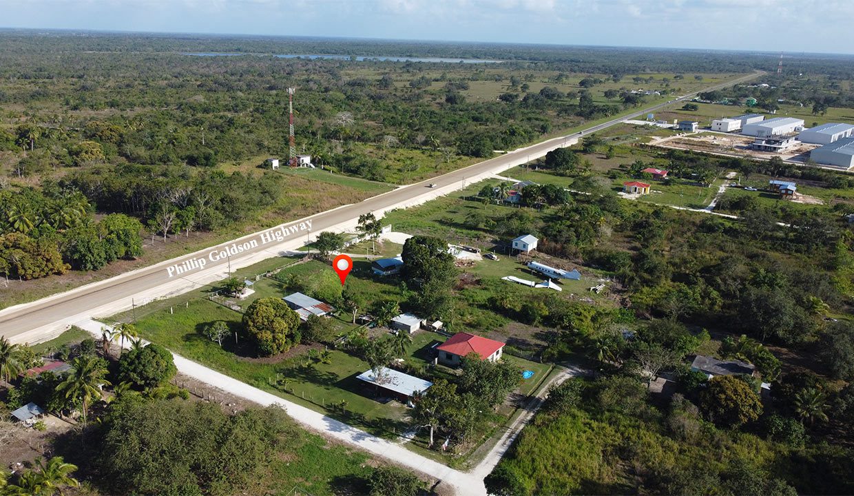 0.25 Acre Highway Frontage in Carmelita Village, Orange Walk District, Belize