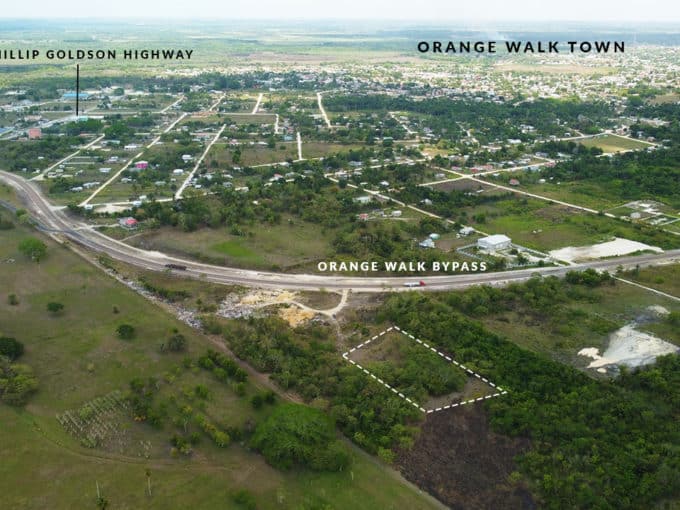 1.36 Acre Lot Orange Walk District Belize Real Estate