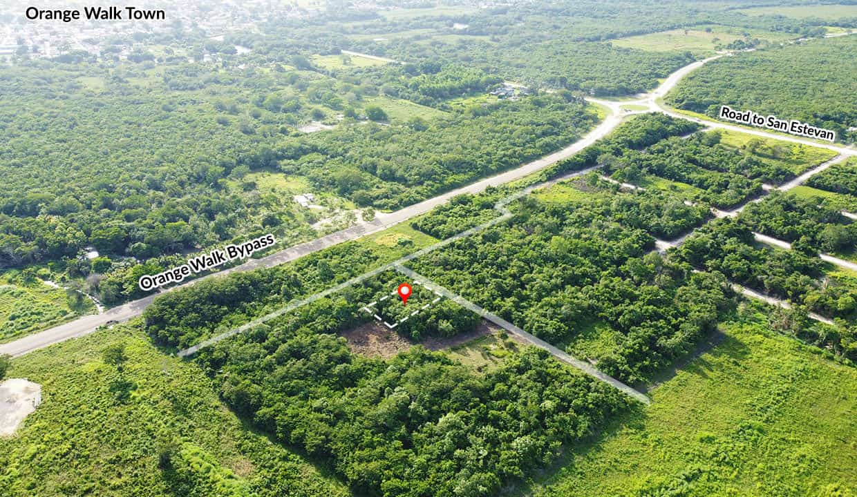 Residential Lot Petville Orange Walk Town Belize ERs Real Estate Belize