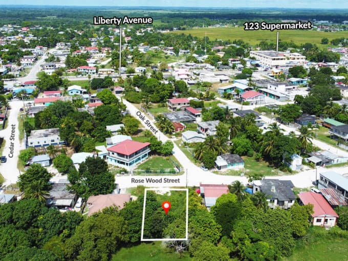 Vacant Residential Lot Orange Walk Town Belize Real Estate for Sale