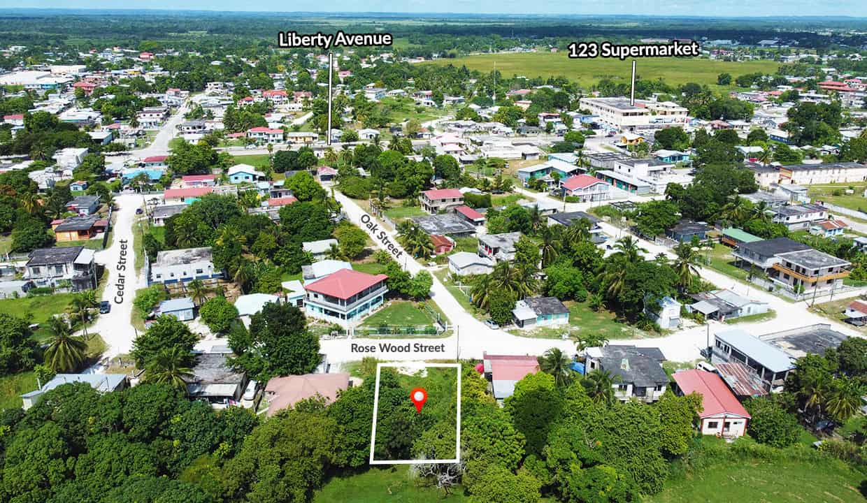 Vacant Residential Lot in Orange Walk Town Belize Real Estate