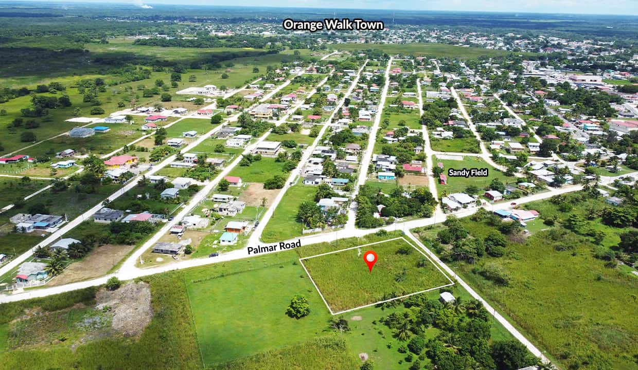 One Acre Commercial Residential Lot Orange Walk Belize Real Estate