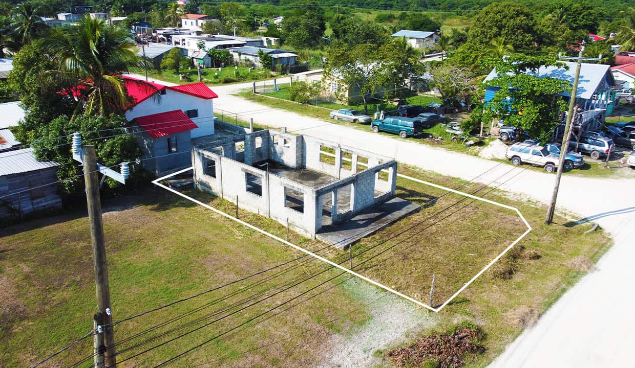 Uncomplete Residential Property Orange Walk Town Belize