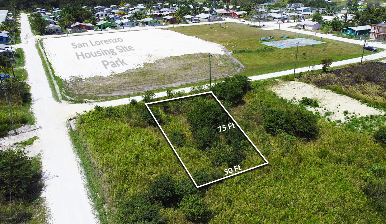 Vacant Residential Lot San Lorenzo Housing Site Orange Walk Town Belize