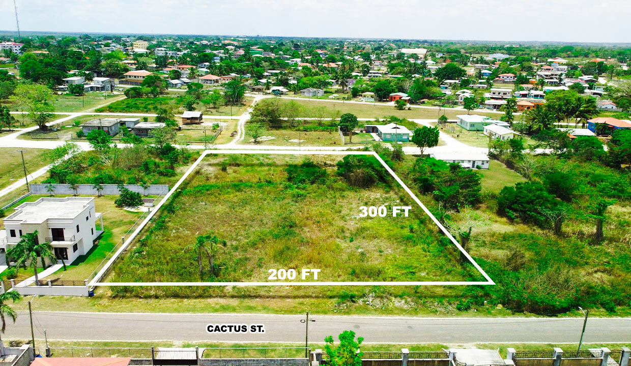 1.4 Acres Residential Property Orange Walk Town Belize