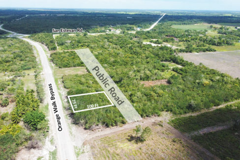 Residential Lot Petville Orange Walk District Northern Belize Real Estate for Sale