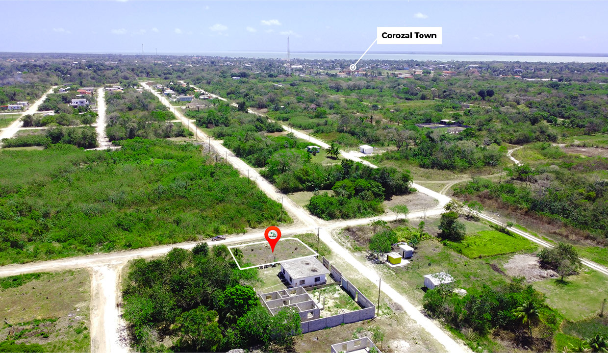 Vacant Corner Lot Corozal Town Northern Belize