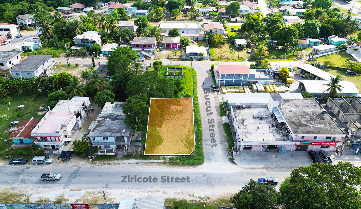 Vacant Commercial Corner Lot Orange Walk Town Belize