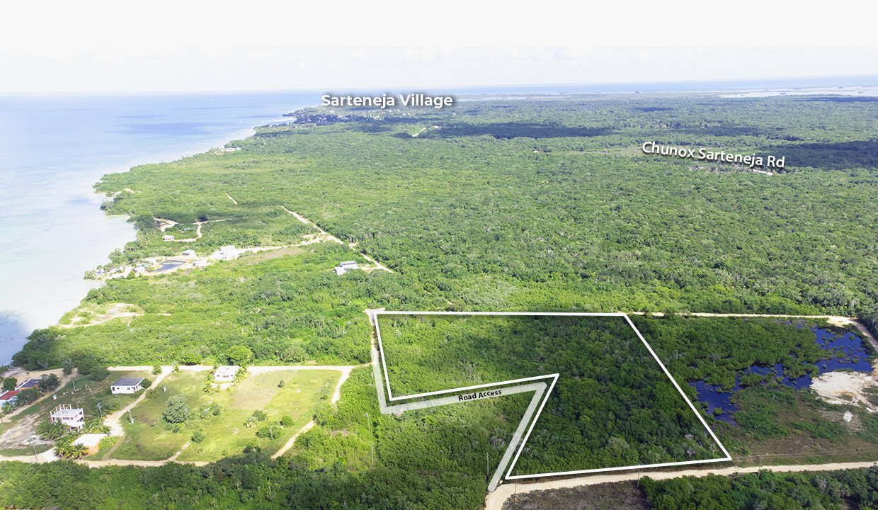 5.2 Acres Investment Property Sarteneja Corozal District Northern Belize