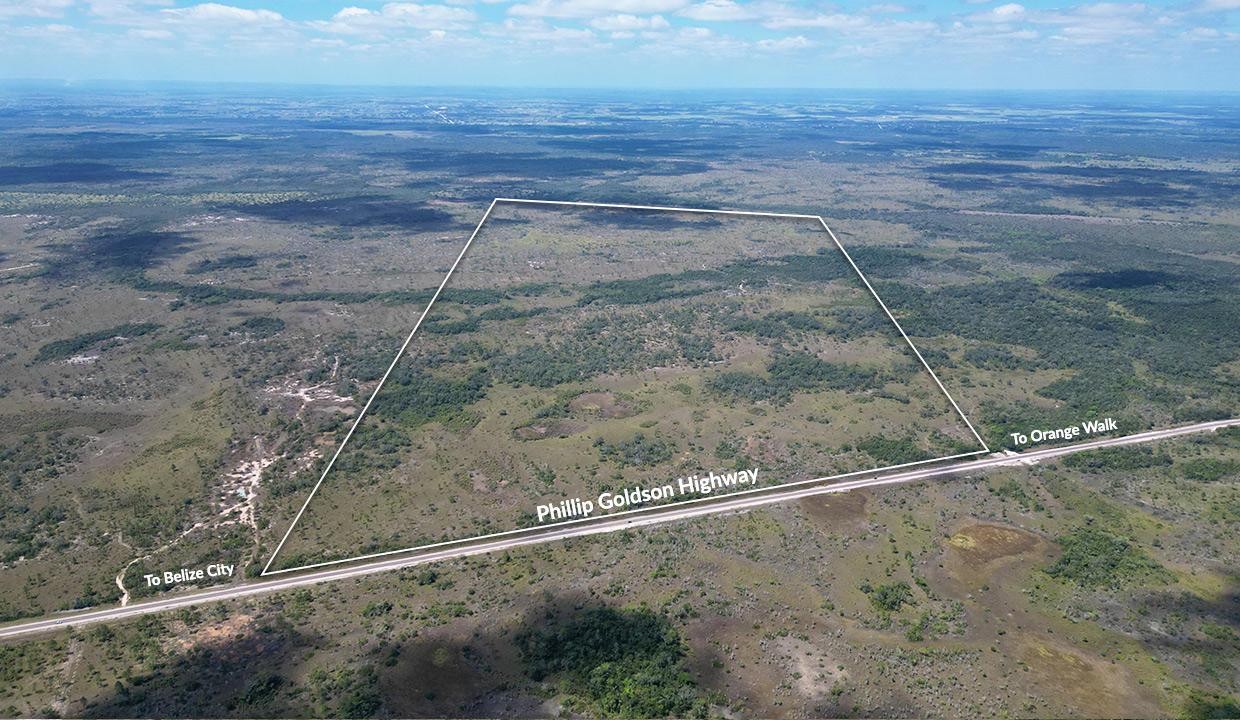 Sprawling 595 Acres of Land Orange Walk District in Northern Belize