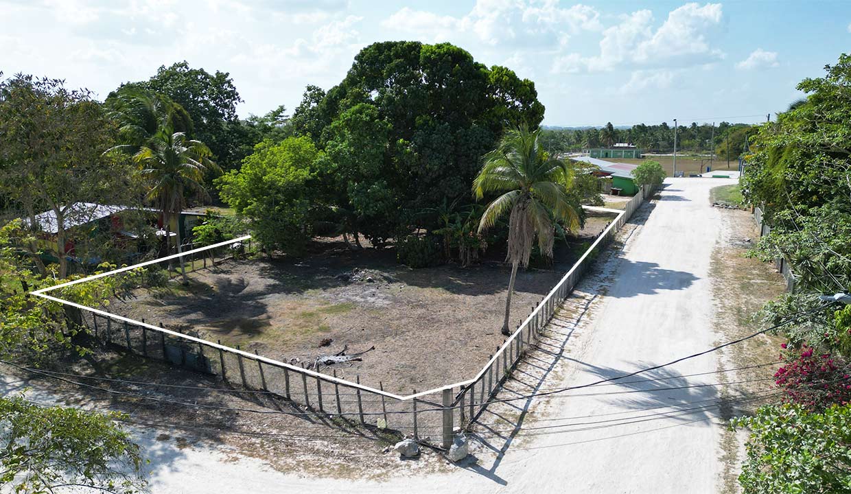 Large Residential Corner lot in Carmelita Village Orange Walk District in Northern Belize