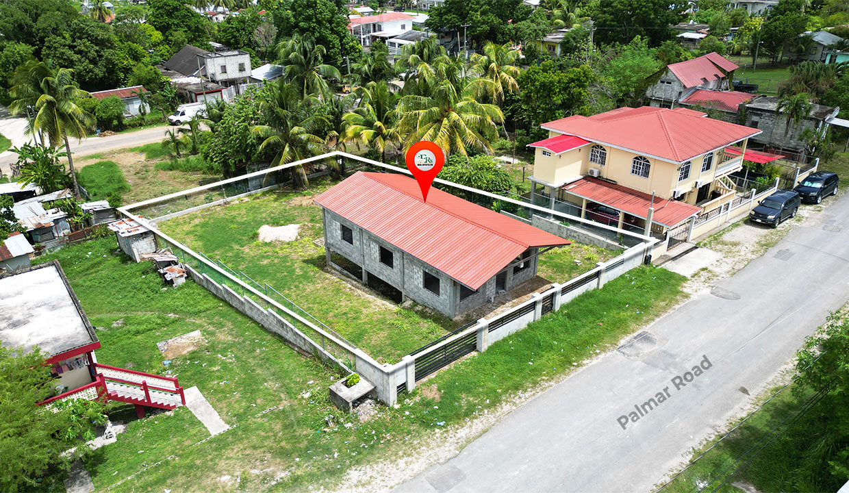 Louisiana Farm Road Apartments building in Orange Walk Town in Northern Belize