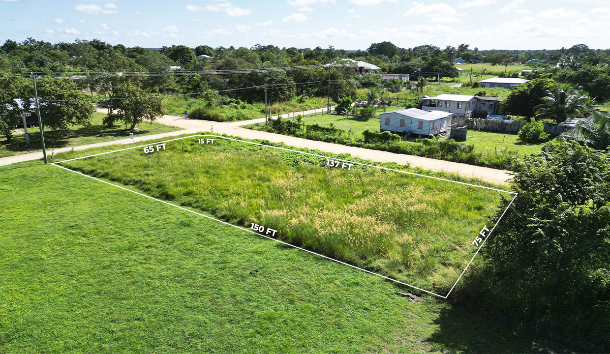 Large Residential Corner Lot in San Jose Palmar, Orange Walk District, Northern Belize